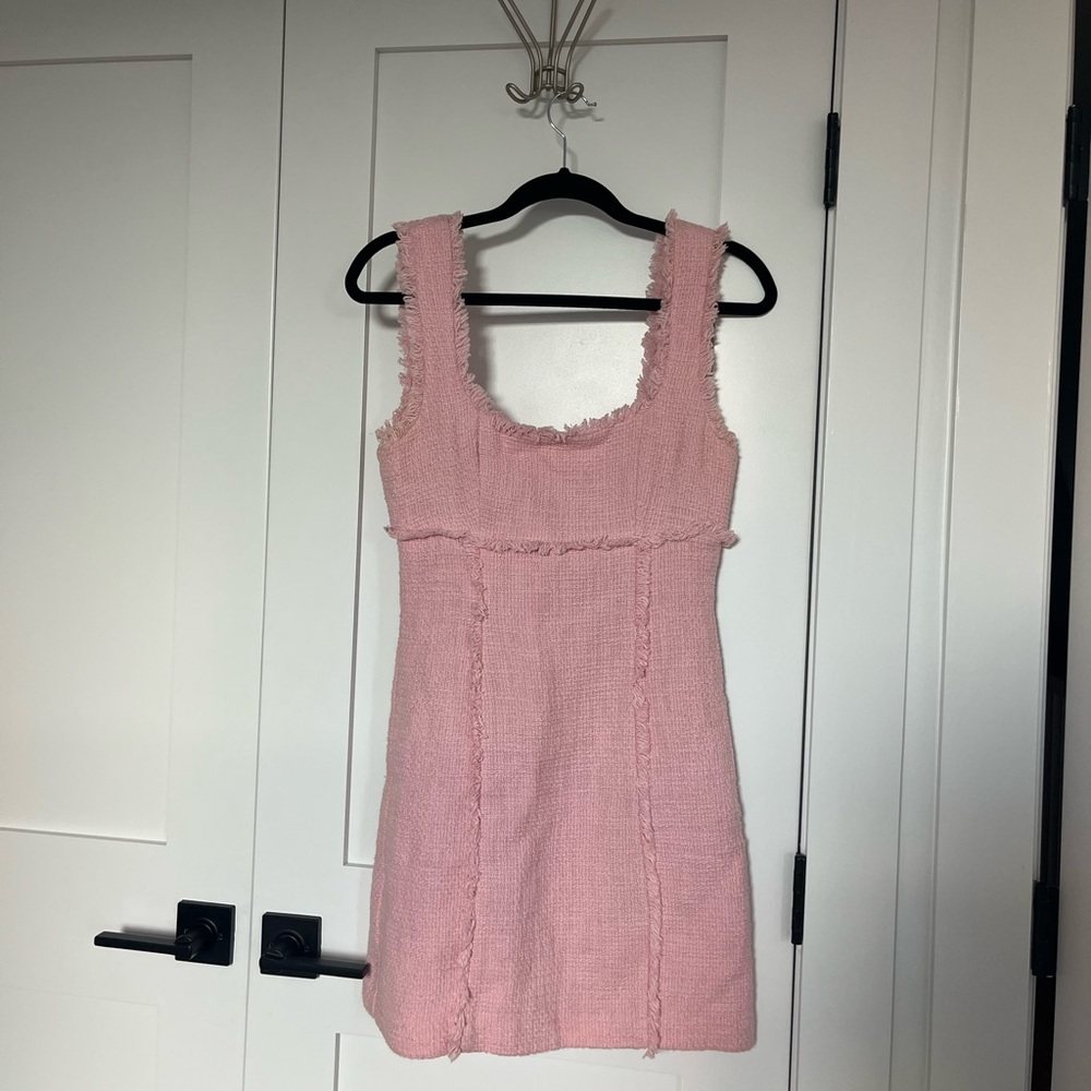 Likely Pink Tweed Dress